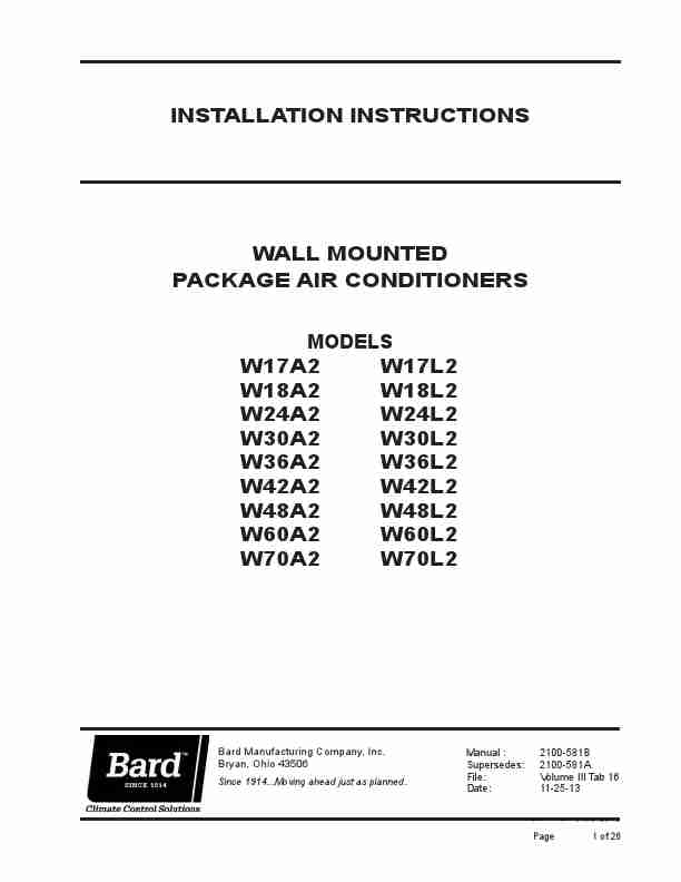 Bard Air Conditioner w17a2-page_pdf
